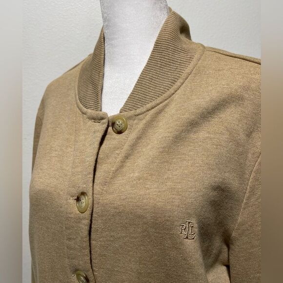 Ralph Lauren LRL sweater clasic cardigan pockets button sweatshirt women’s XL - Picture 4 of 7